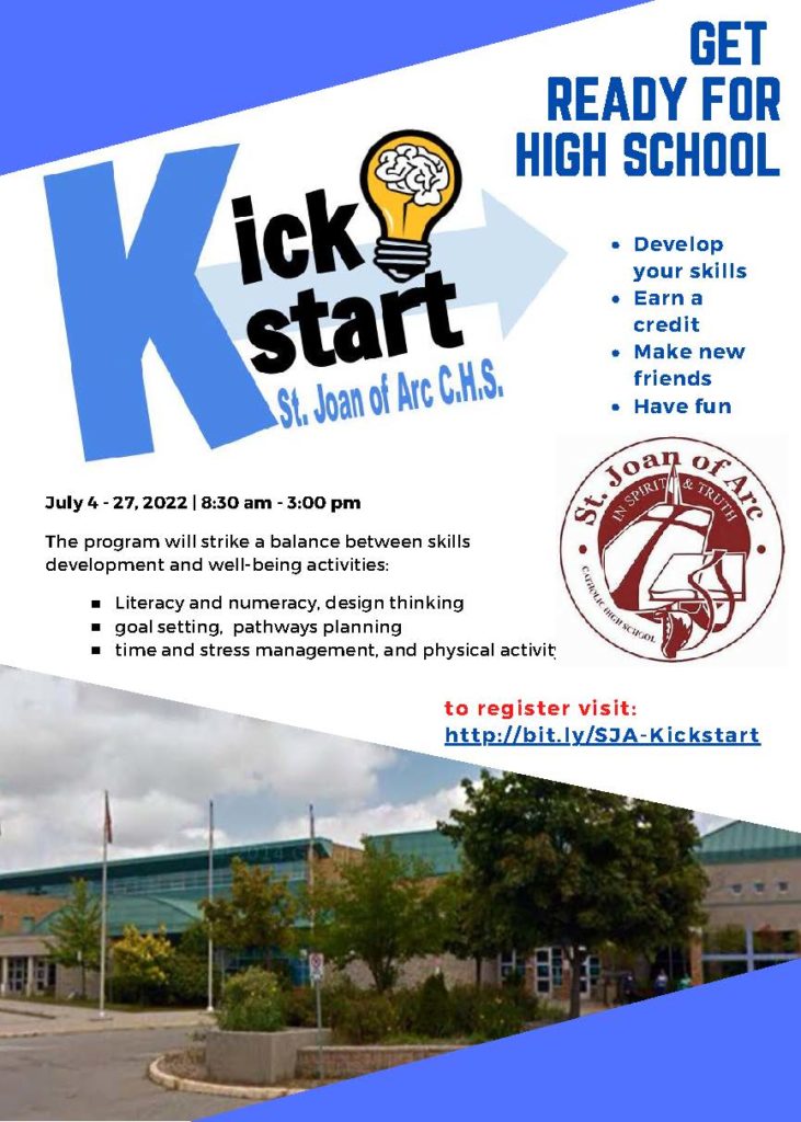 Click on this image to Register for the Kickstart Program